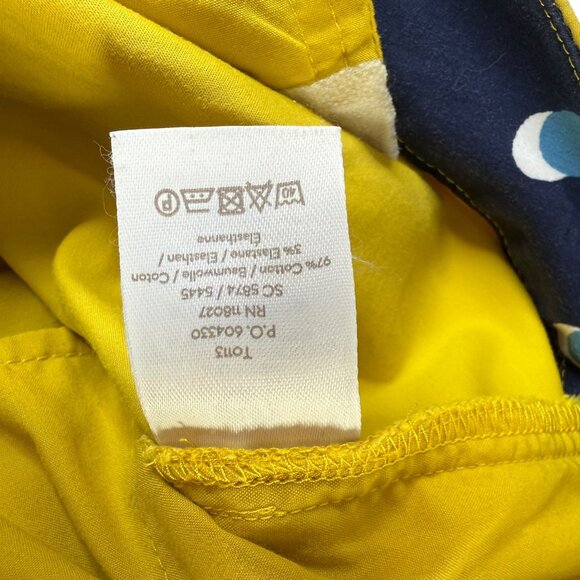 BODEN Women's Pants Yellow Size US 12R. Made in Turkey. 97% Cotton / 3% Elasta - Picture 7 of 13
